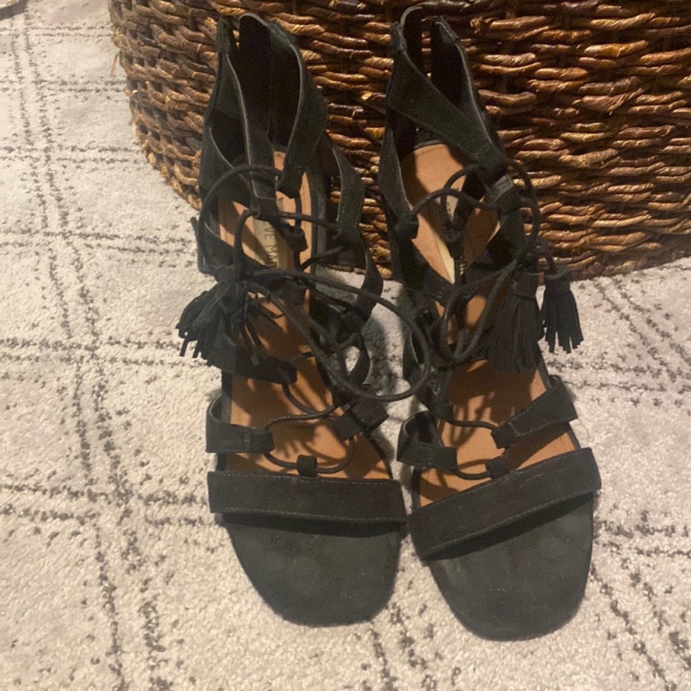Steve Madden Black Heels